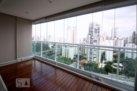 Varanda de apartamento à venda com 1 quarto, 60m² em Campo Belo, São Paulo