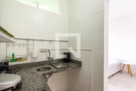 Studio para alugar com 30m², 1 quarto e sem vagaCozinha