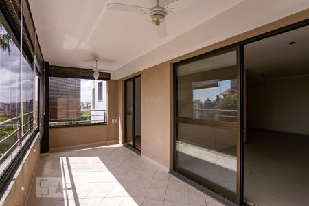 Sacada de apartamento para alugar com 3 quartos, 130m² em Menino Deus, Porto Alegre