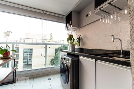 Sacada de apartamento para alugar com 1 quarto, 41m² em Brooklin Paulista, São Paulo