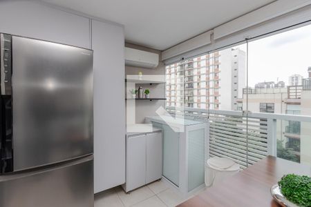 Studio para alugar com 41m², 1 quarto e 1 vaga Studio para alugar com 41m², 1 quarto e 1 vagaVaranda