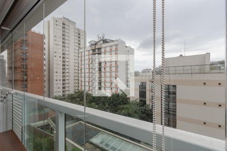 Studio para alugar com 41m², 1 quarto e 1 vaga Studio para alugar com 41m², 1 quarto e 1 vagaVaranda