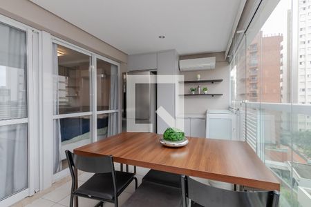 Studio para alugar com 41m², 1 quarto e 1 vaga Studio para alugar com 41m², 1 quarto e 1 vagaVaranda