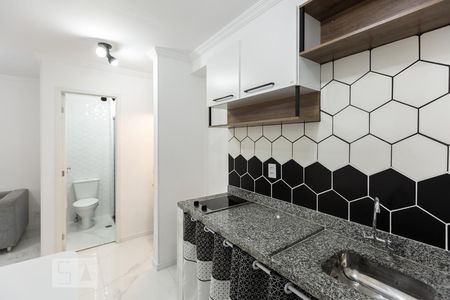 Studio para alugar com 25m², 1 quarto e sem vagaCozinha