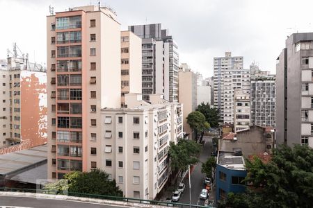 Vista de kitnet/studio para alugar com 1 quarto, 25m² em Vila Buarque, São Paulo