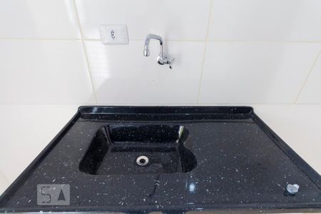 Cozinha de kitnet/studio para alugar com 1 quarto, 30m² em Americanópolis, São Paulo