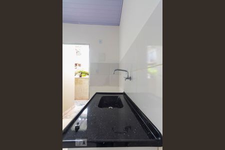 Cozinha de kitnet/studio para alugar com 1 quarto, 30m² em Americanópolis, São Paulo