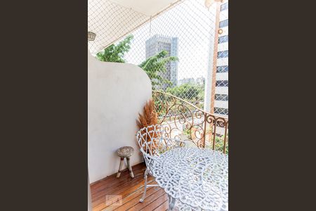 Varanda da Sala de apartamento para alugar com 3 quartos, 130m² em Vila Bastos, Santo André