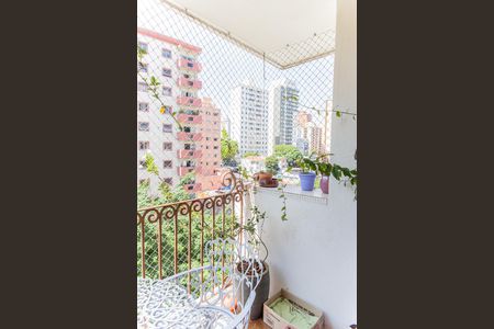 Varanda da Sala de apartamento para alugar com 3 quartos, 130m² em Vila Bastos, Santo André