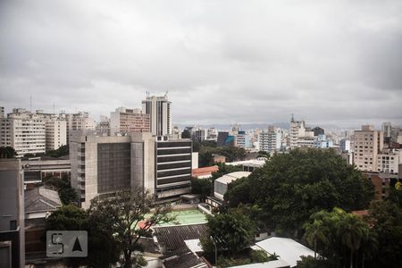 Vista do Quarto de apartamento para alugar com 1 quarto, 42m² em Consolação, São Paulo