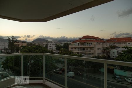 Apartamento para alugar com 47m², 1 quarto e 2 vagasVaranda do quarto