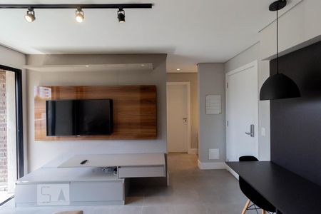 Sala de apartamento para alugar com 1 quarto, 40m² em Pinheiros, São Paulo
