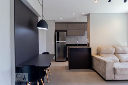 Sala de apartamento para alugar com 1 quarto, 40m² em Pinheiros, São Paulo