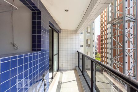 Varanda da Sala de apartamento para alugar com 1 quarto, 85m² em Vila Nova Conceição, São Paulo