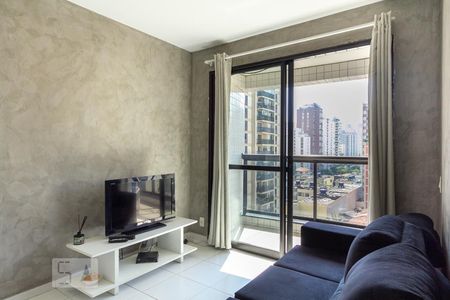 Sala  de apartamento para alugar com 1 quarto, 85m² em Vila Nova Conceição, São Paulo