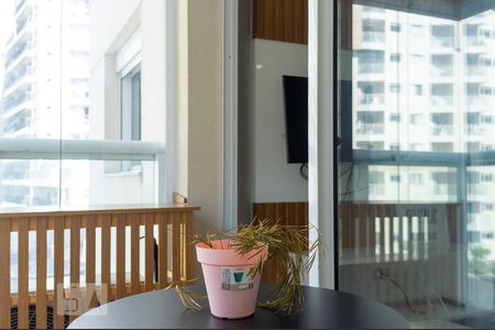 Apartamento à venda com 34m², 1 quarto e 1 vagaVaranda