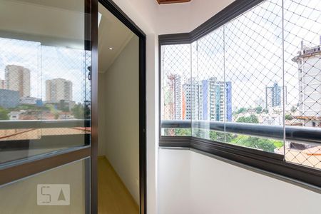 Sacada Sala de apartamento à venda com 3 quartos, 98m² em Vila Valparaiso, Santo André