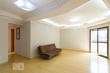 Sala de apartamento para alugar com 3 quartos, 98m² em Vila Valparaiso, Santo André