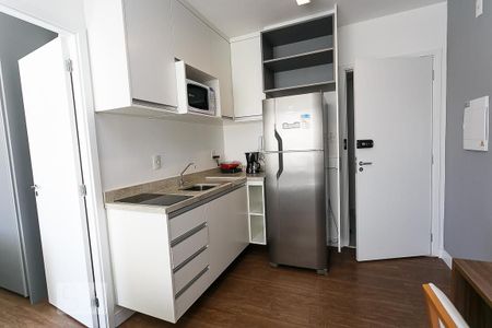 Studio - cozinha de kitnet/studio à venda com 1 quarto, 35m² em Real Parque, São Paulo