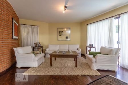 Sala de casa de condomínio para alugar com 4 quartos, 360m² em Residencial Seis (alphaville), Santana de Parnaíba