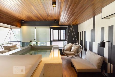 Área comum Spa de kitnet/studio para alugar com 1 quarto, 52m² em Itaim Bibi, São Paulo