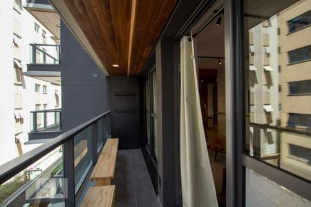 Studio para alugar com 52m², 1 quarto e 1 vaga Studio para alugar com 52m², 1 quarto e 1 vagavaranda