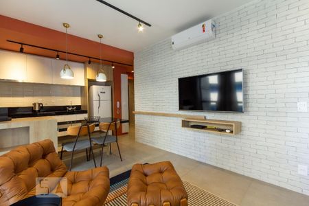 Studio para alugar com 52m², 1 quarto e 1 vaga Studio para alugar com 52m², 1 quarto e 1 vagaStudio