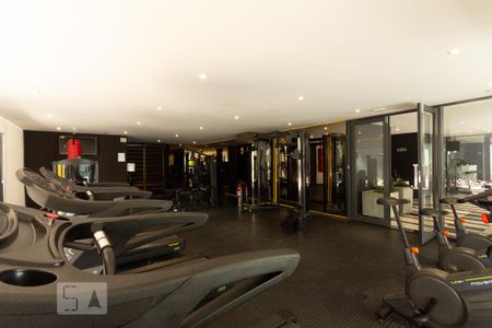 Studio para alugar com 52m², 1 quarto e 1 vaga Studio para alugar com 52m², 1 quarto e 1 vaga- Academia
