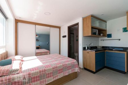 Studio para alugar com 30m², 1 quarto e 1 vaga Studio para alugar com 30m², 1 quarto e 1 vagaQuarto