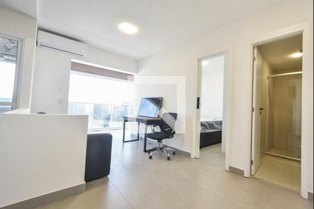 Sala de apartamento à venda com 1 quarto, 50m² em Vila Gertrudes, São Paulo
