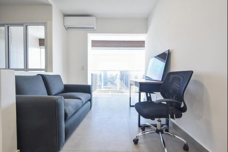 Sala de apartamento à venda com 1 quarto, 50m² em Vila Gertrudes, São Paulo