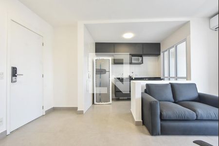 Sala de apartamento à venda com 1 quarto, 50m² em Vila Gertrudes, São Paulo