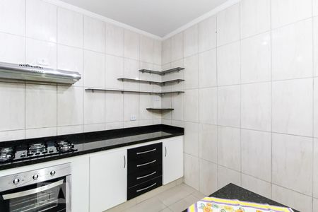 Cozinha de casa para alugar com 1 quarto, 95m² em Jardim Las Vegas, Guarulhos