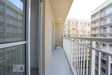 Varanda de kitnet/studio à venda com 1 quarto, 38m² em Ferreira, São Paulo