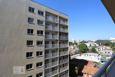 Vista da Varanda de kitnet/studio para alugar com 1 quarto, 38m² em Ferreira, São Paulo