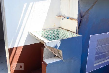 Detalhe da area de serviço de casa para alugar com 1 quarto, 25m² em Cangaíba, São Paulo