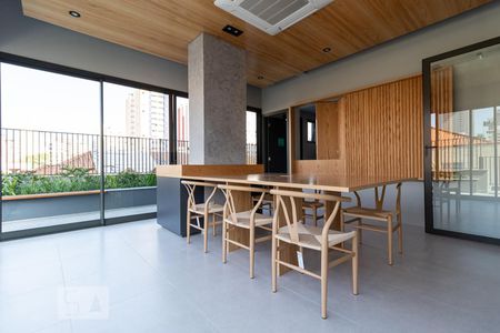 Studio à venda com 38m², 1 quarto e 1 vagaEspaço gourmet