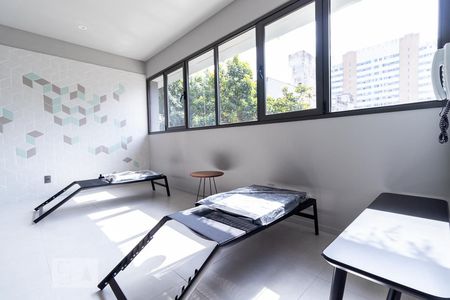 Studio à venda com 38m², 1 quarto e 1 vagaSauna