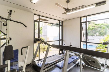Apartamento para alugar com 49m², 1 quarto e 1 vaga Apartamento para alugar com 49m², 1 quarto e 1 vagaAcademia