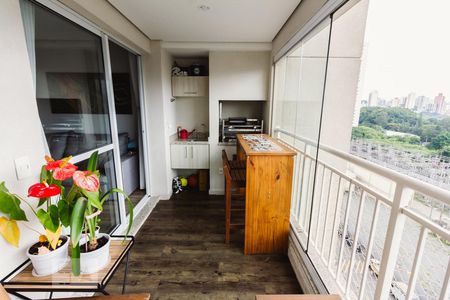 Varanda de apartamento à venda com 2 quartos, 82m² em Várzea da Barra Funda, São Paulo