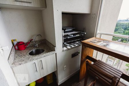 Varanda Gourmet de apartamento à venda com 2 quartos, 82m² em Várzea da Barra Funda, São Paulo
