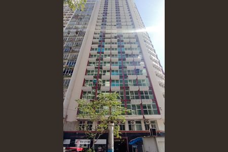 Fachada do Prédio de kitnet/studio para alugar com 1 quarto, 33m² em Centro, Rio de Janeiro