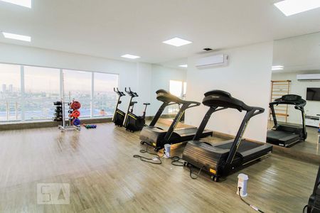 Apartamento para alugar com 46m², 1 quarto e 1 vaga Apartamento para alugar com 46m², 1 quarto e 1 vagaAcademia