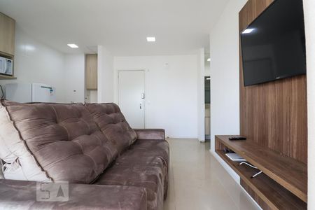 Sala de apartamento para alugar com 1 quarto, 46m² em Jardim Goiás, Goiânia