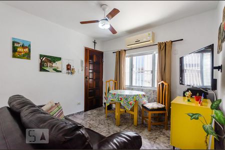 Sala de apartamento para alugar com 2 quartos, 47m² em Aparecida, Santos