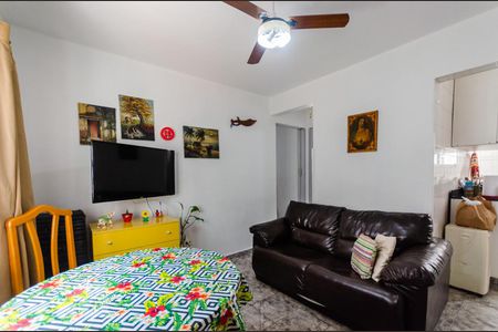 Sala de apartamento para alugar com 2 quartos, 47m² em Aparecida, Santos