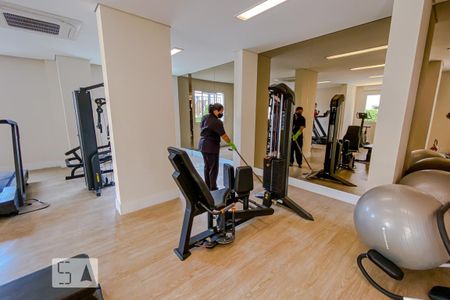 Apartamento para alugar com 45m², 1 quarto e 1 vaga Apartamento para alugar com 45m², 1 quarto e 1 vagaÁrea comum - Academia