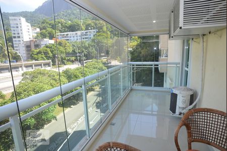 Varanda de apartamento à venda com 2 quartos, 120m² em Humaitá, Rio de Janeiro