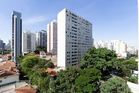 Vista de apartamento para alugar com 2 quartos, 76m² em Cerqueira César, São Paulo