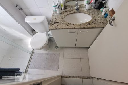 Apartamento para alugar com 55m², 2 quartos e 2 vagas Apartamento para alugar com 55m², 2 quartos e 2 vagasDetalhe do Banheiro da Suíte